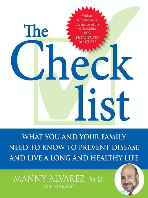 Title details for The Checklist by Dr. Manny Alvarez - Available